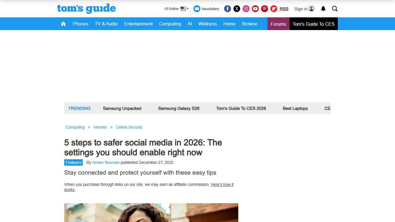 5 steps to safer social media in 2026: The settings you should enable right now | Tom's Guide